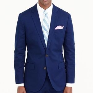 J Crew Ludlow suit jacket in Italian stretch chino